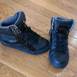 Pastry black high-top dance shoe 13